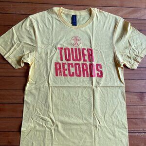 Tower Records No Music No Life Nostalgic Retro Vintage New Tribute T-Shirt
